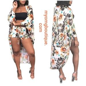 Women's Summer Floral 2 PC Set